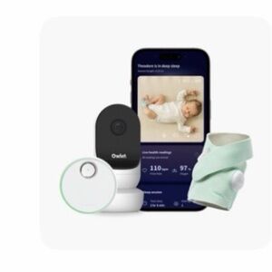 Owlet Smart Sock + Camera Baby Monitor Bundle - Mint